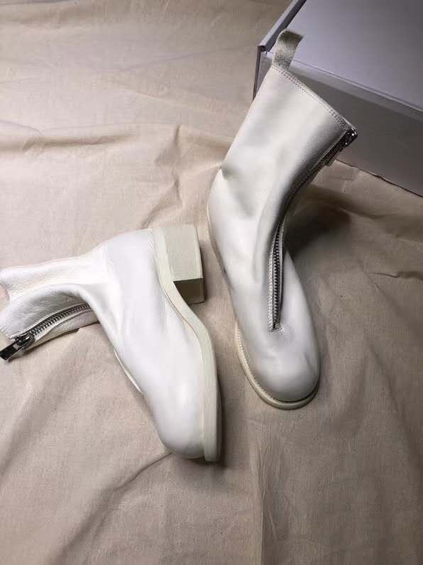guidi white boots