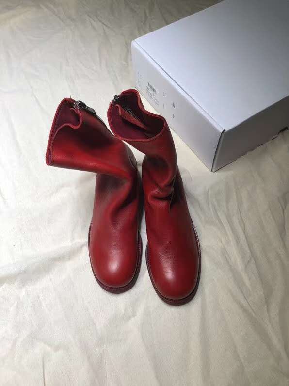 red guidi boots