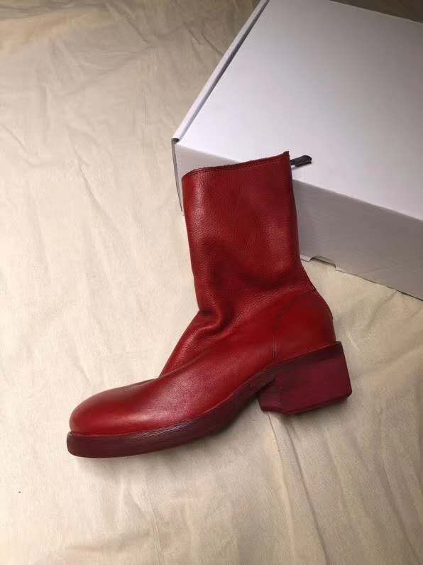 red guidi boots