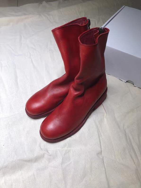 red guidi boots
