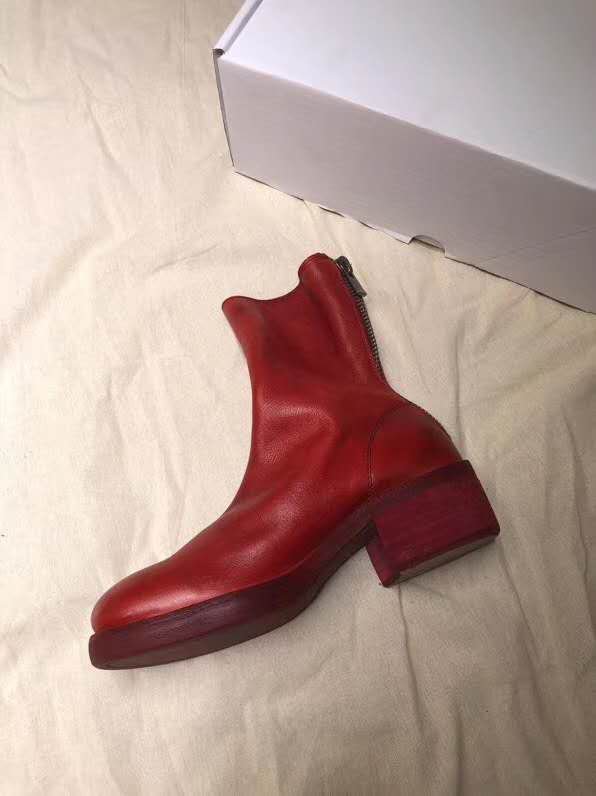 red guidi boots