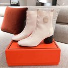 Woman Shoes Paris Fashion Volver 60 Boots Knit White Sock Booties Volver 60 Ankle Boots