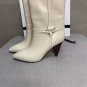 Woman Shoes Isabel Marant Boots 7.5cm Heel Genuine Leather Fashion White Isabel Marant Boots