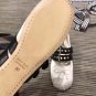 Woman Shoes White Miu Miu Buckle Ballet Flats Miu Miu Belted Ballerina Shoes