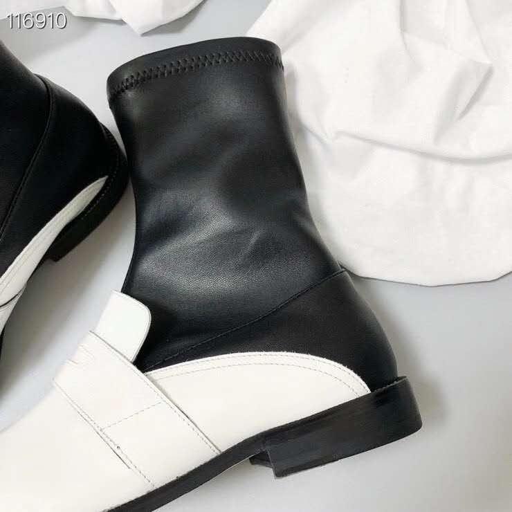 Woman Shoes Maison Margiela Boots Tabi Stretch Fashion White Maison