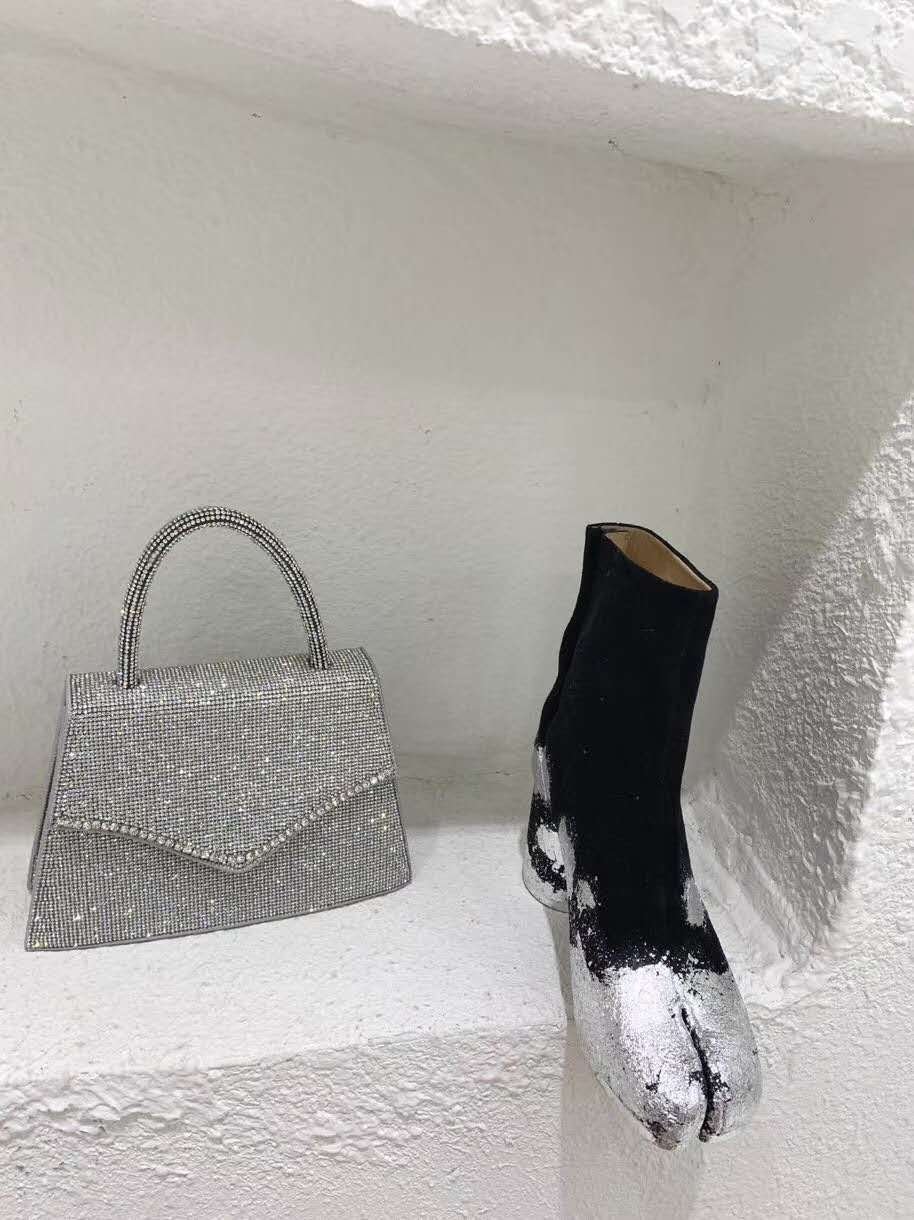 margiela paint splatter boots