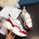 Woman Shoes Stella Mccartney Eclypse Sneakers Red White Fashion Leather Shoes