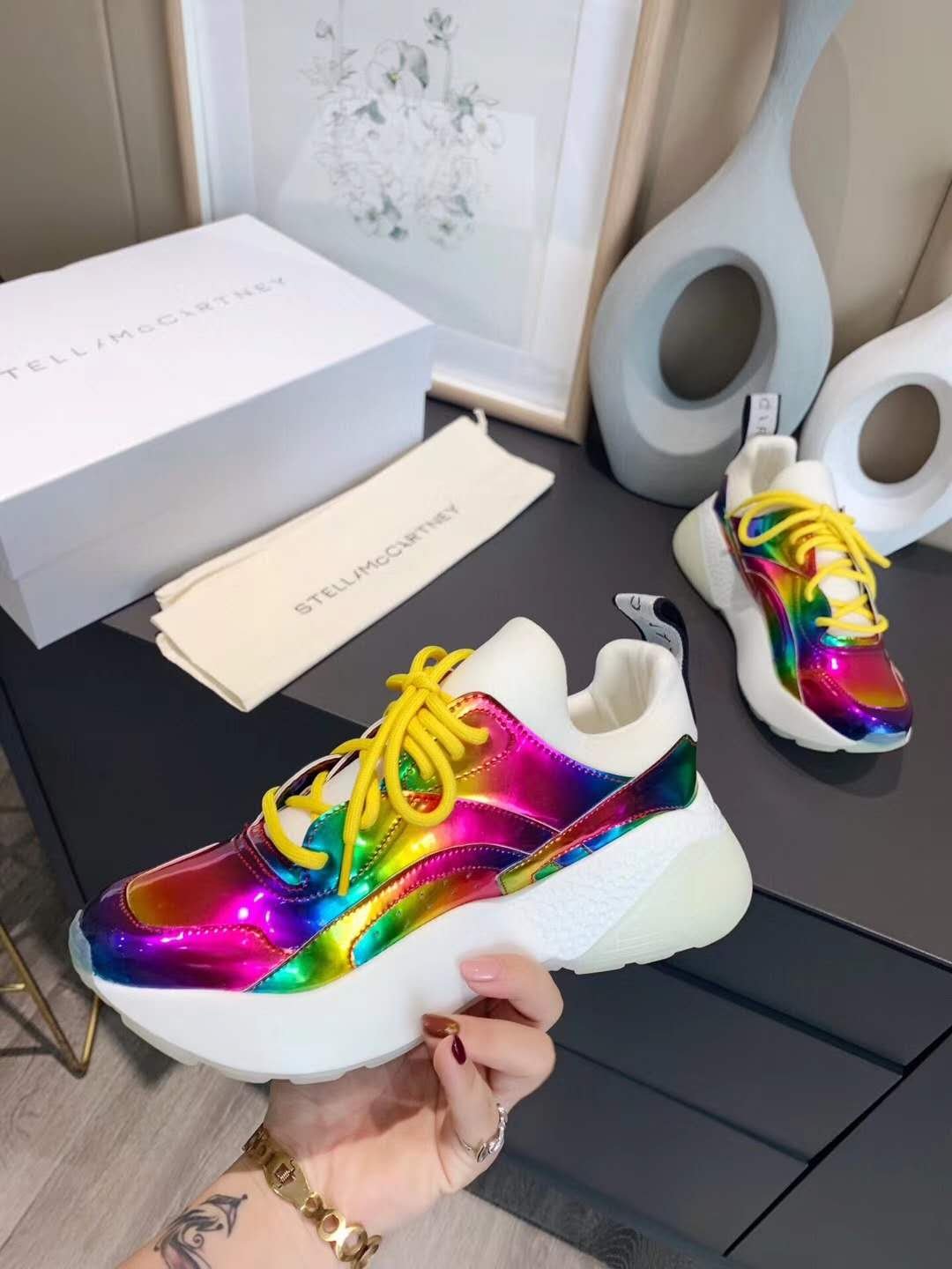 eclypse rainbow sneakers