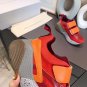 Woman Shoes Stella Mccartney Eclypse Sneakers Red Leather Shoes