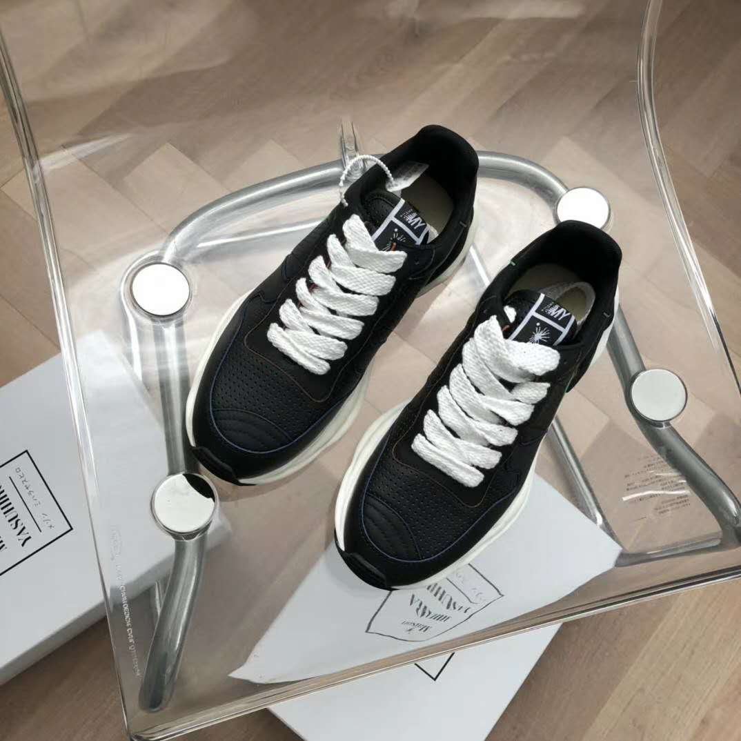 Man Shoes Maison Mihara Yasuhiro Sneakers Mmy Hybrid Fashion Black ...