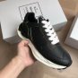 Man Shoes Maison Mihara Yasuhiro Sneakers Mmy Hybrid Fashion Black Leather Trainers