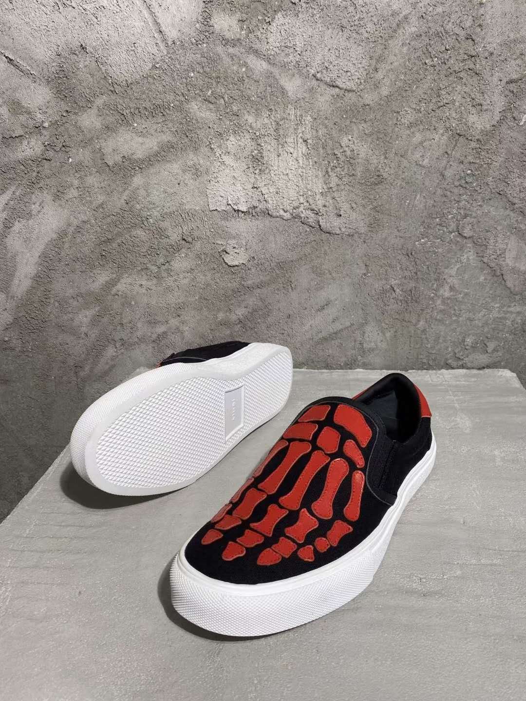 amiri low top skeleton sneakers