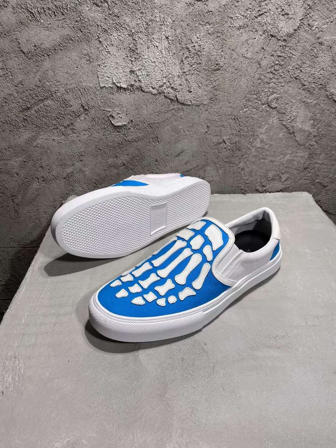 amiri low top skeleton sneakers