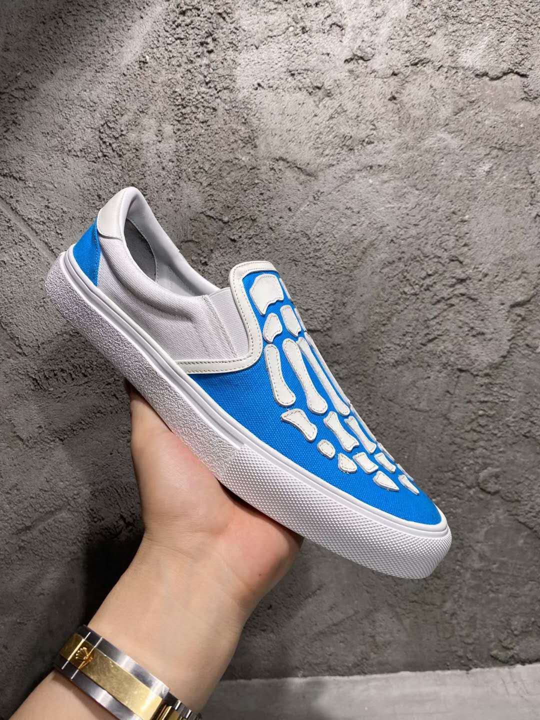 amiri low top skeleton sneakers