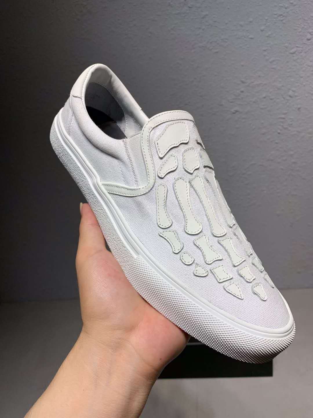 amiri low top skeleton sneakers