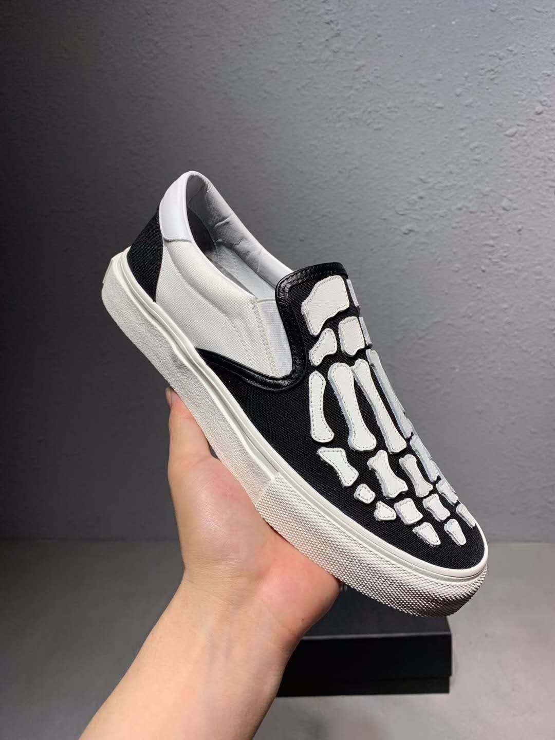 nike skeleton shoes black