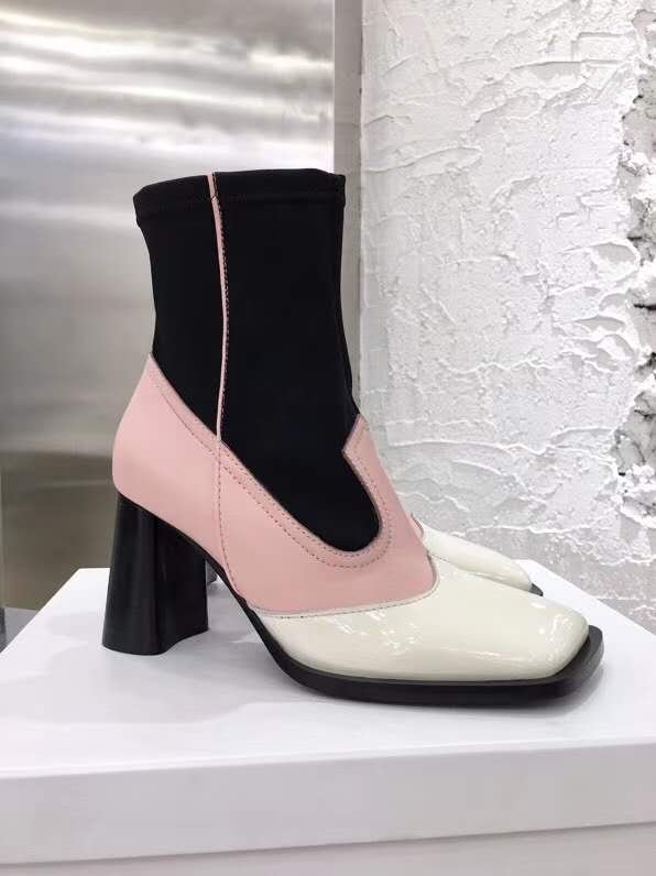 Woman Ellery Boots Sock Western Cowboy Stretch Boots Leather Stretch