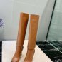Women Shoes Jacquemus Boots 9cm Heel Brown Leahter Fashion Show Catwalk Jacquemus Boots