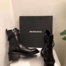 Women Shoes Ann Demeulemeester Boots Black Chunky-heel Combat Boots