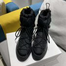 Women Shoes Black Moncler Snow Boots