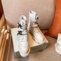 Women Shoes Both Boots Harness White/White Glow Paris Boots