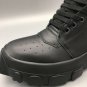 Men's Shoes Rick Owens Black Hiking Sneakers Boots Genuine Leather
