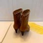 Women's Shoes Isabel Marant Layo Boots Silver-tone Studs Pointed Toe Calfskin Leather