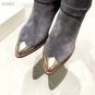 Women's Shoes Isabel Marant Limza Lamsy Knee Boots Metal Toe