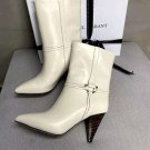 Women's Shoes Isabel Marant Lilet Boots White Leather
