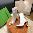 Women's Shoes Amina Muaddi Boots Begum 95mm Embellished Detail Boots