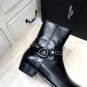 Men's Shoes Saint Paris Laurent Wyatt Leather Harness Boots Studs