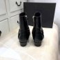 Men's Shoes Saint Paris Laurent Chain Harness Chelsea Ankle Boots