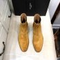 Men's Shoes Saint Paris Laurent Boots Amber Wyatt Chelsea Boots Brown Elastic Panels