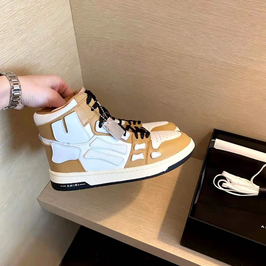 amiri tan sneakers