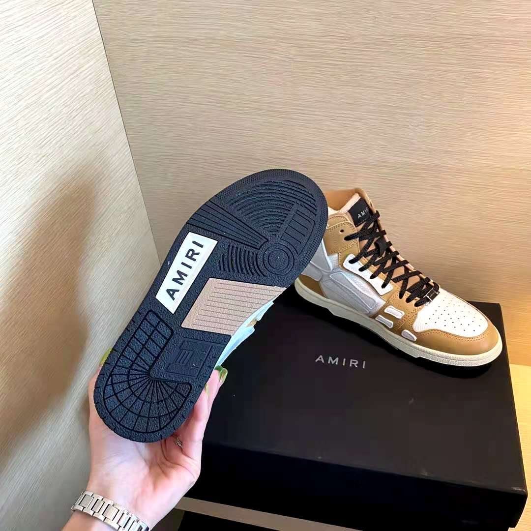 amiri tan sneakers