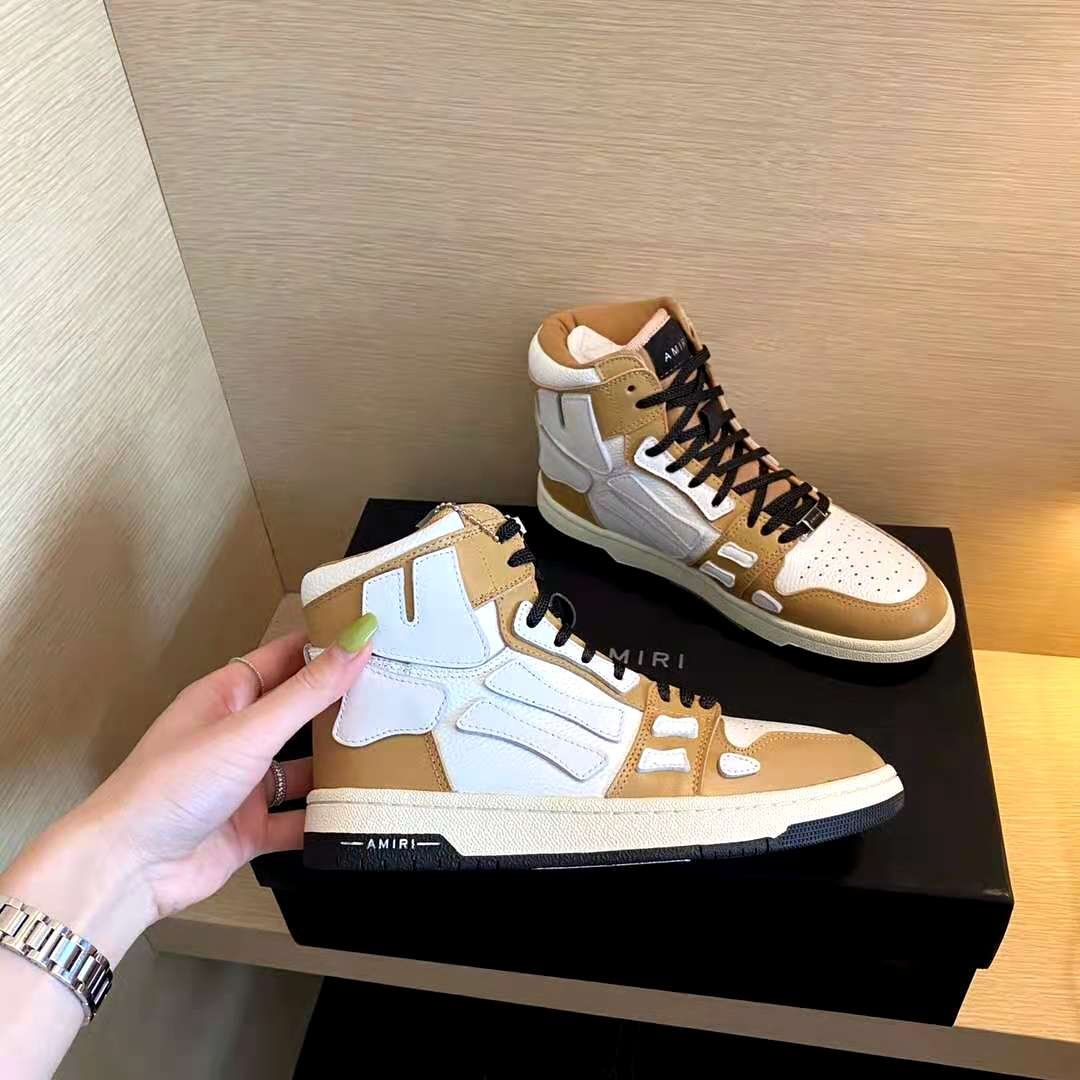 amiri tan sneakers