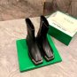 Women's Shoes Black Peter Do Boots Chunky Sole Leather Ankle Boots Metal Toecap Square Toe