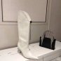Women's Shoes Magda Butrym Boots Czeth White Genuine Leather Knee-high Boots