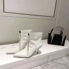 Women's Shoes White Magda Butrym Boots Genuine Leather Ankle Boots