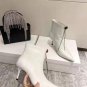 Women's Shoes White Magda Butrym Boots Genuine Leather Ankle Boots