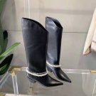 Women's Shoes Magda Butrym Boots 30mm Mexico Embellished Leather Boots