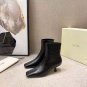 Women's Shoes By Far Boots Black Audrey Stretch-leather Ankle Boots