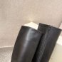 Women's Shoes By Far Boots Annabelle Black Genuine Leather Knee-high Boots