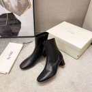 Women's Shoes By Far Boots Sofia Black Genuine Leather Ankle Boots