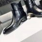 Men's Shoes Saint Paris Laurent Boots Black Jodhpur Leather Ankle-wrap Boots