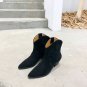 Women's Shoes Isabel Marant Boots Dewina Black Genuine Suede Ankle Boots
