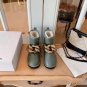 Women's Shoes Jw Anderson Boots Wool Chain Fashion Warm Green Boots