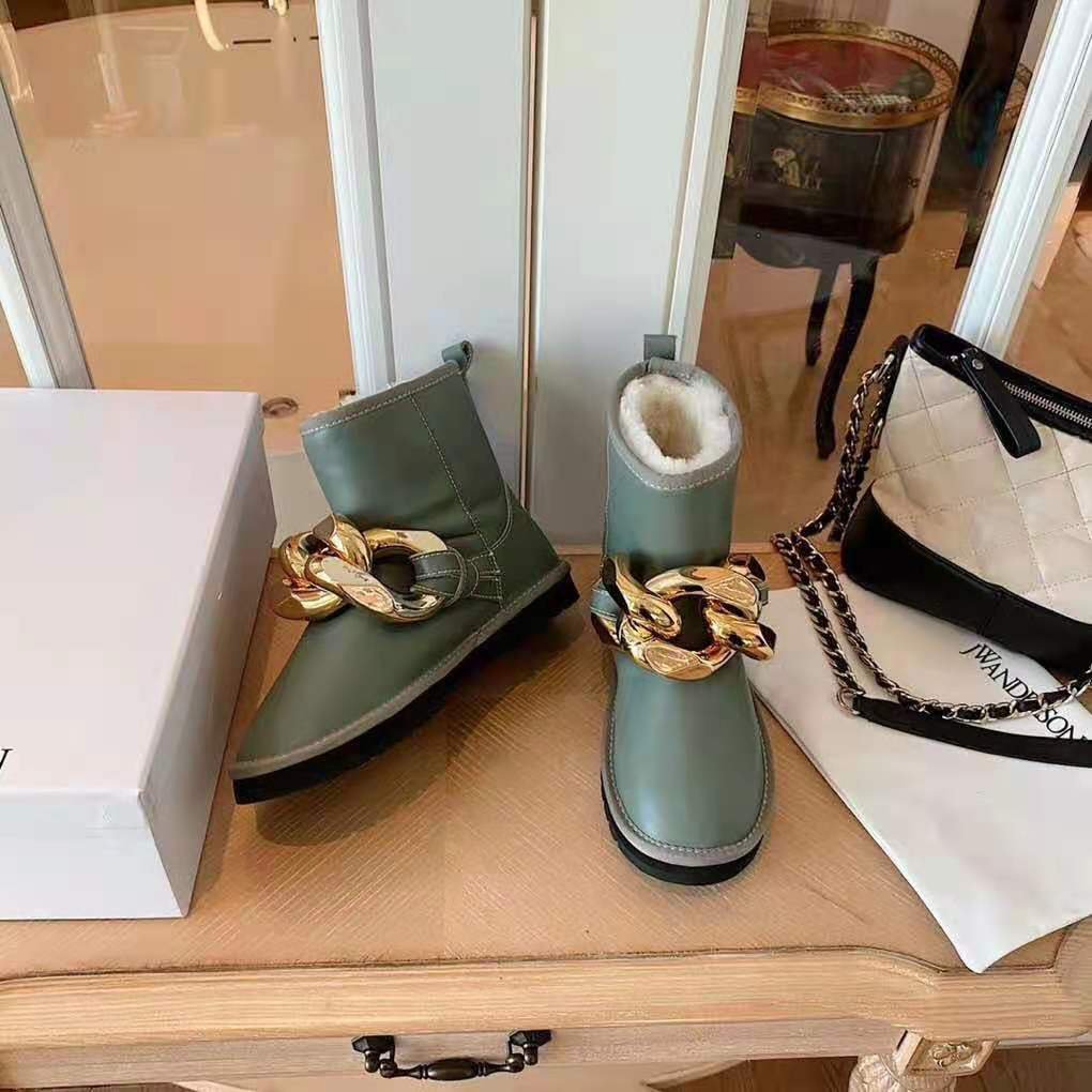 jw anderson padded lace up boots