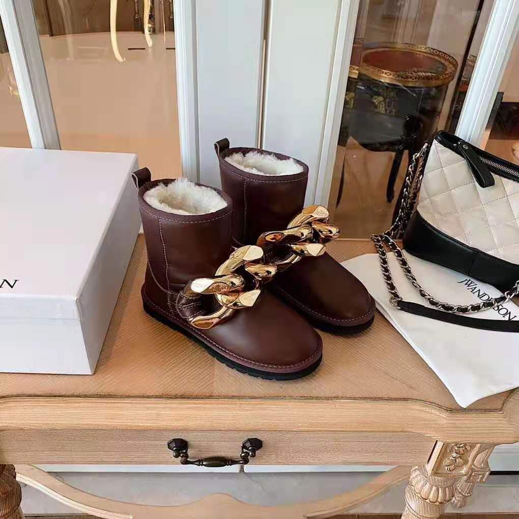 jw anderson padded lace up boots