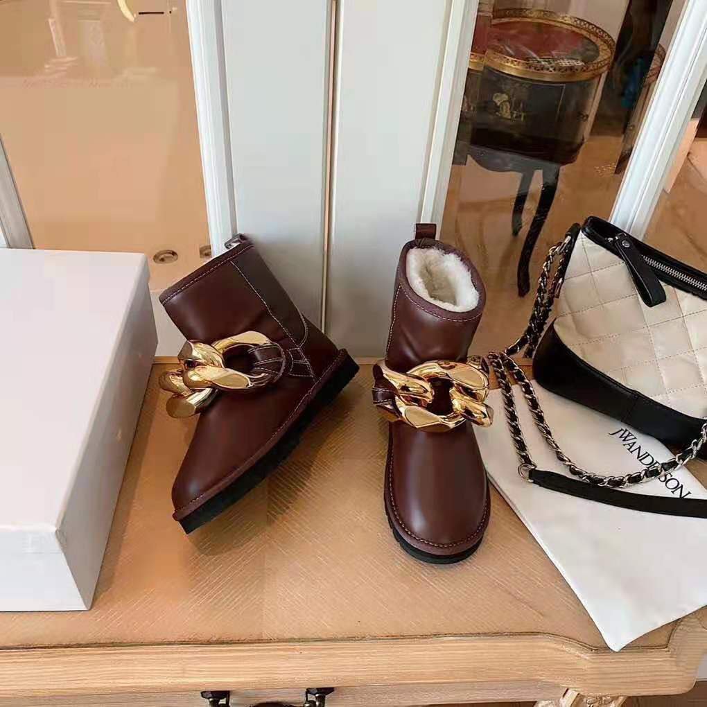 jw anderson padded lace up boots